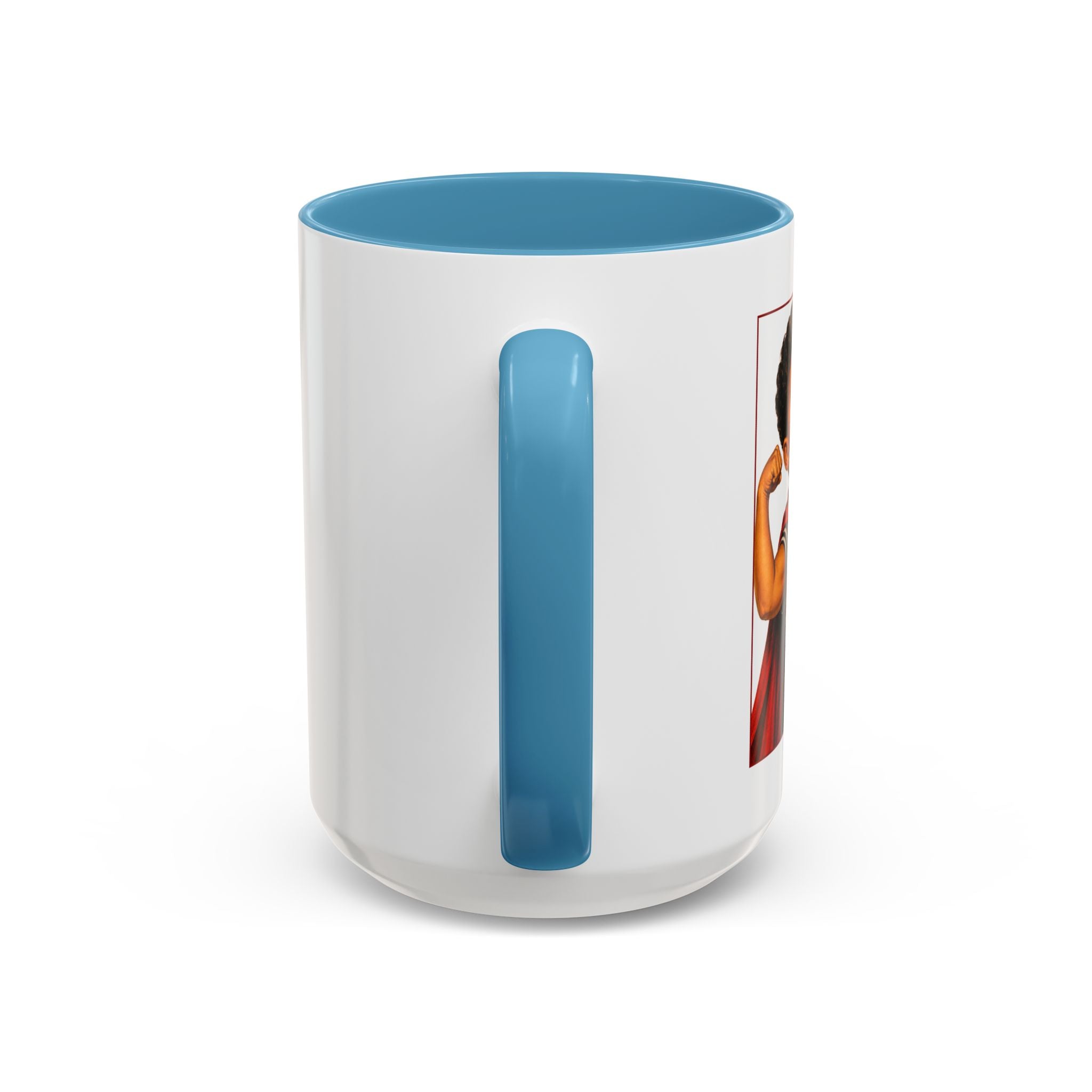 Retro 'Where Heroes & Scars Are Made' Accent Coffee Mug (11/15 oz)