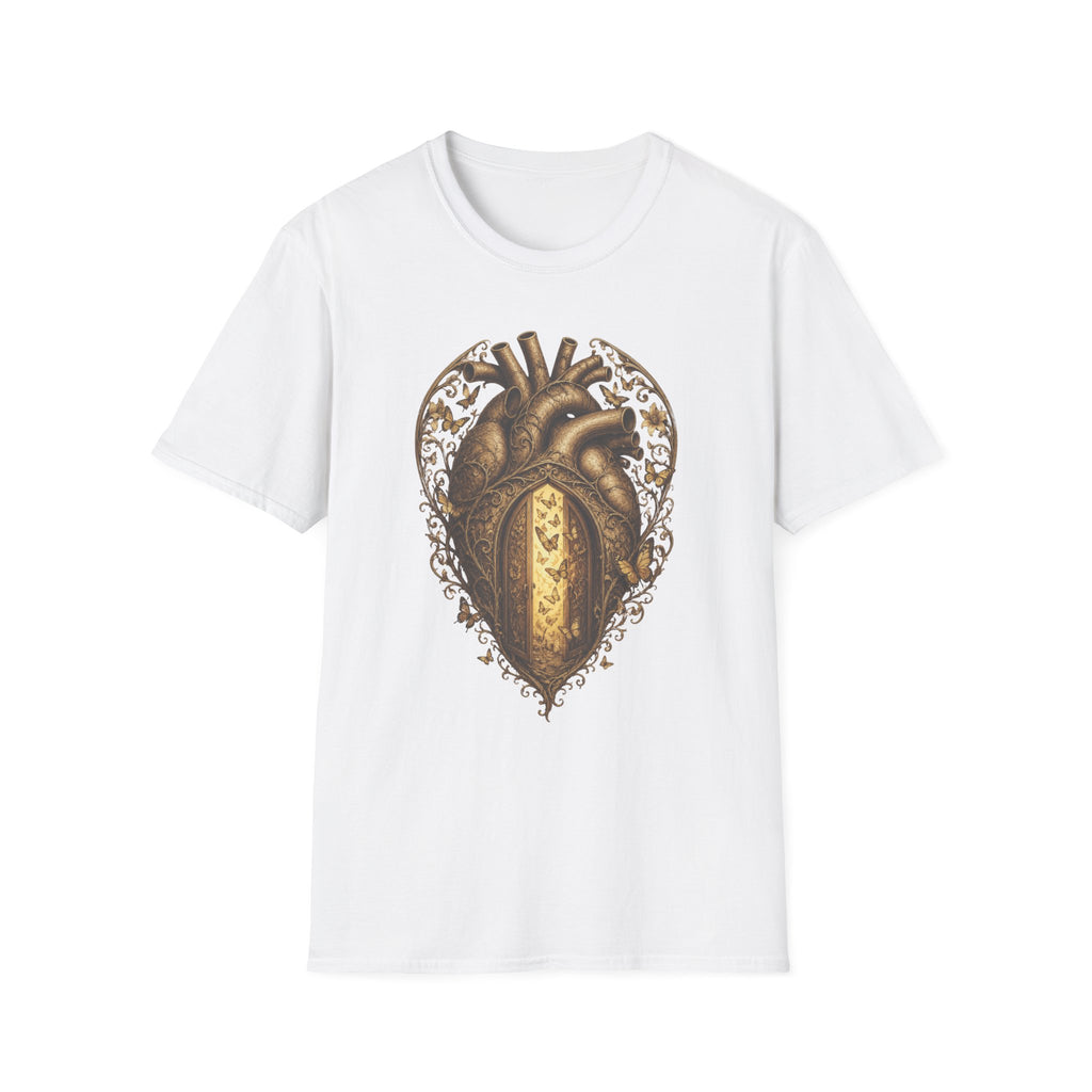 Butterfly Door Heart T-Shirt
