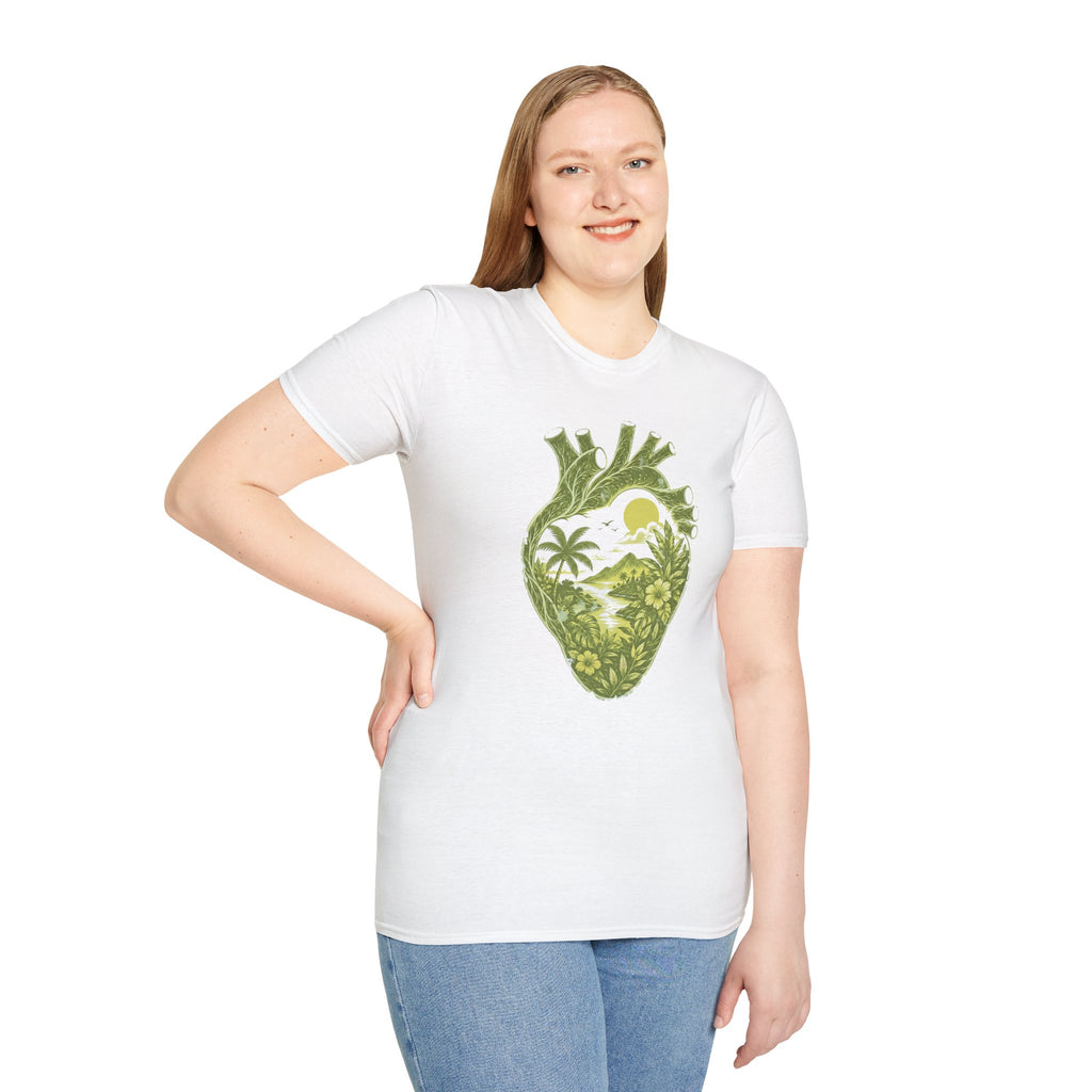 Tropical Heart T-Shirt