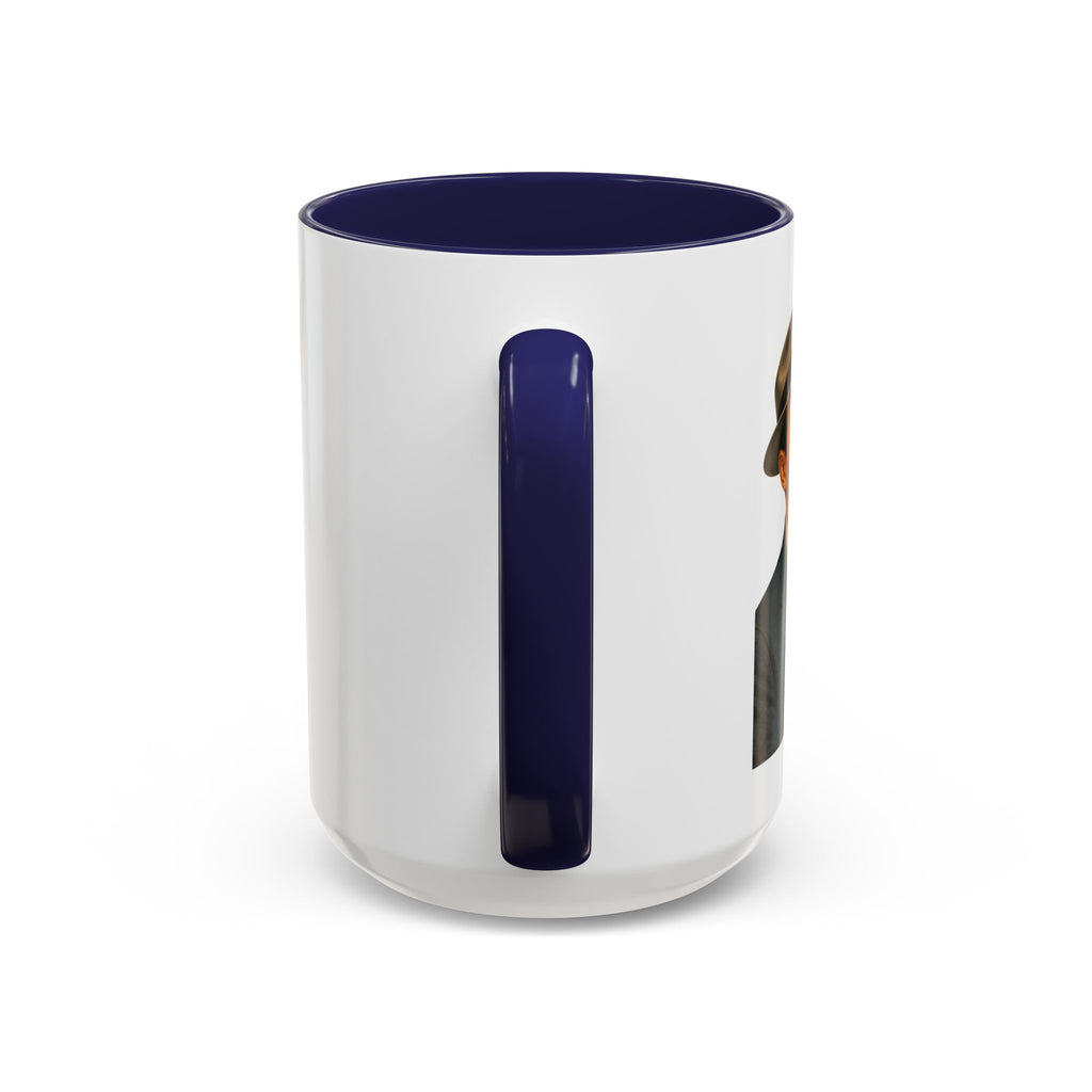 "Peace For a Long Life" Vintage Accent Coffee Mug