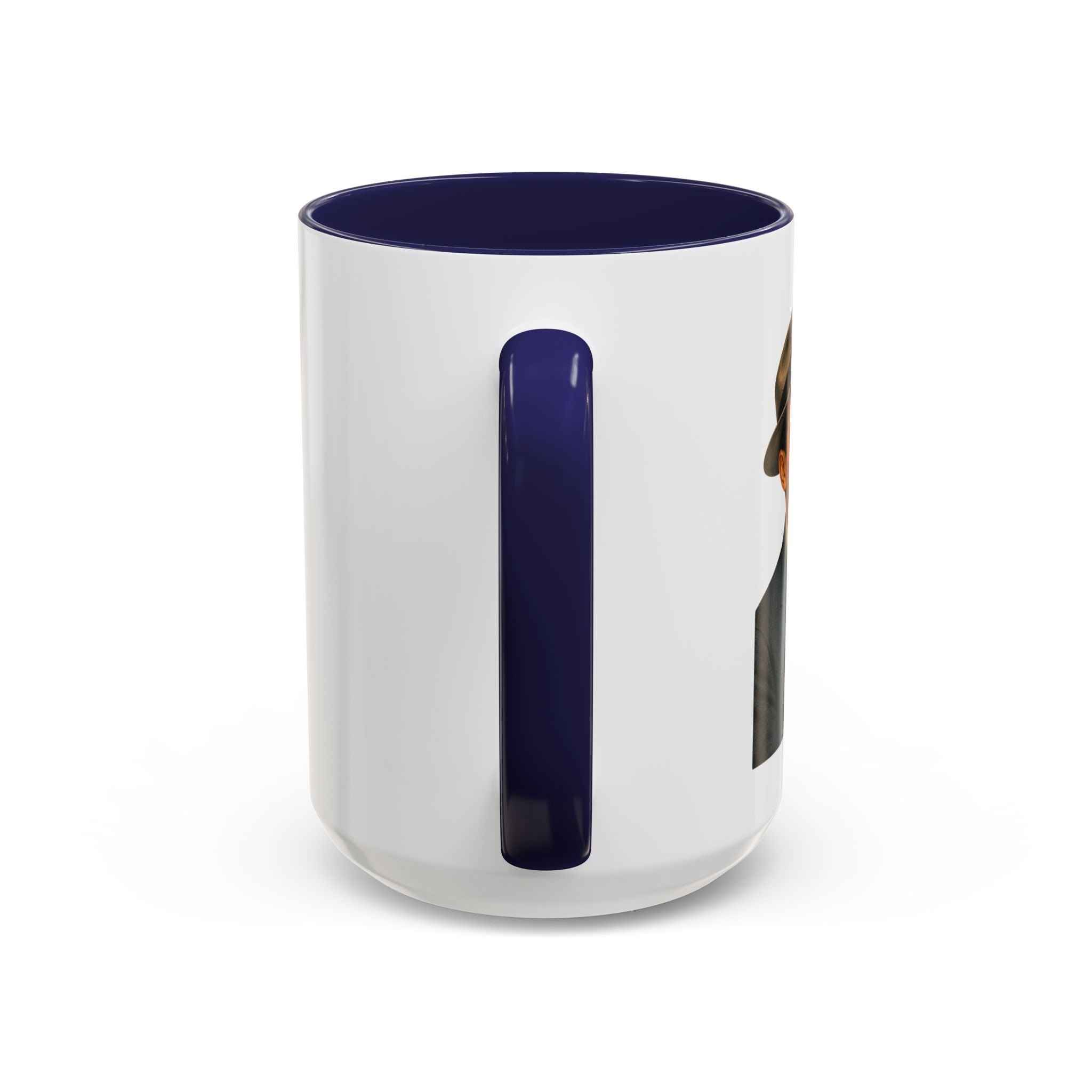 "Peace For a Long Life" Vintage Accent Coffee Mug