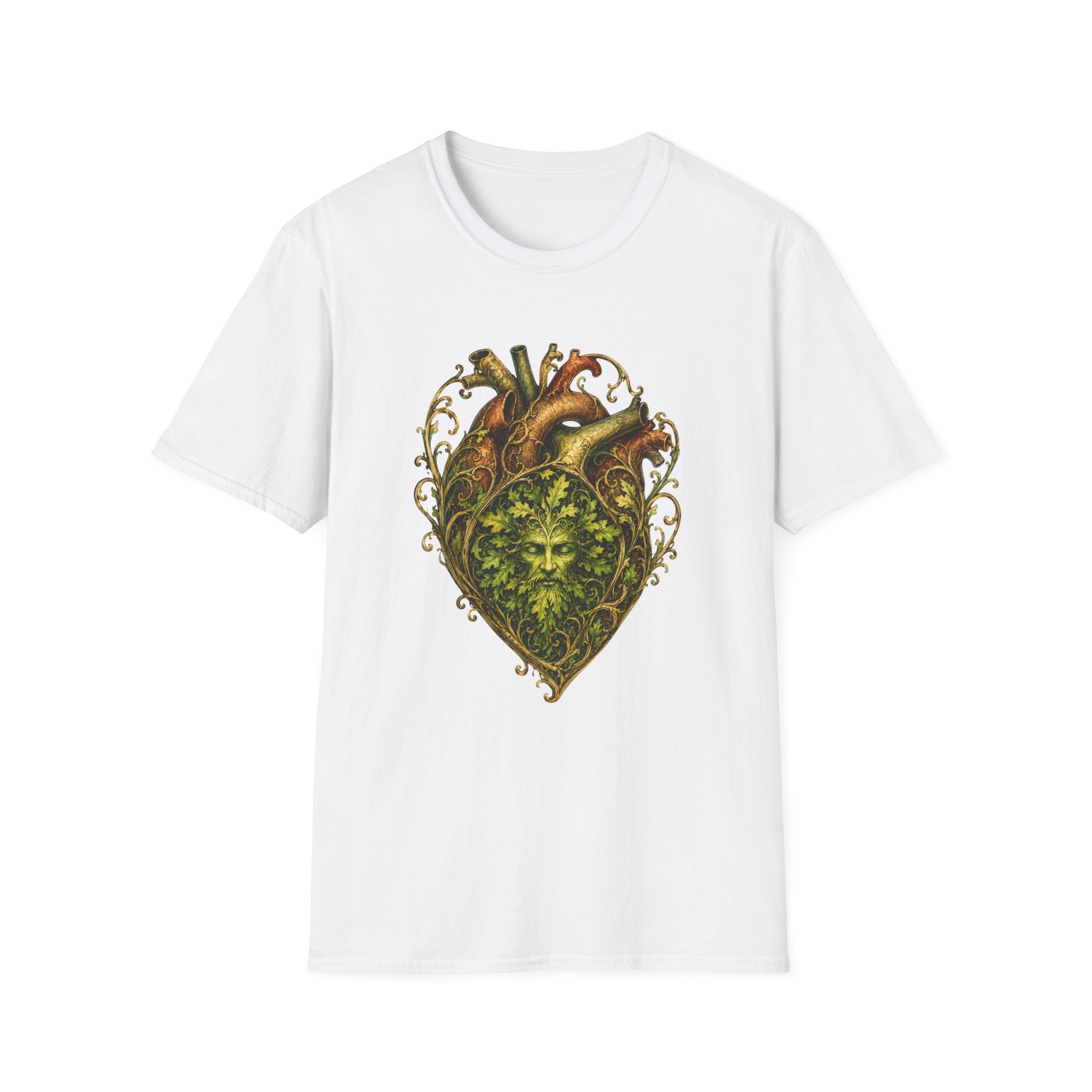 Green Man Heart T-Shirt
