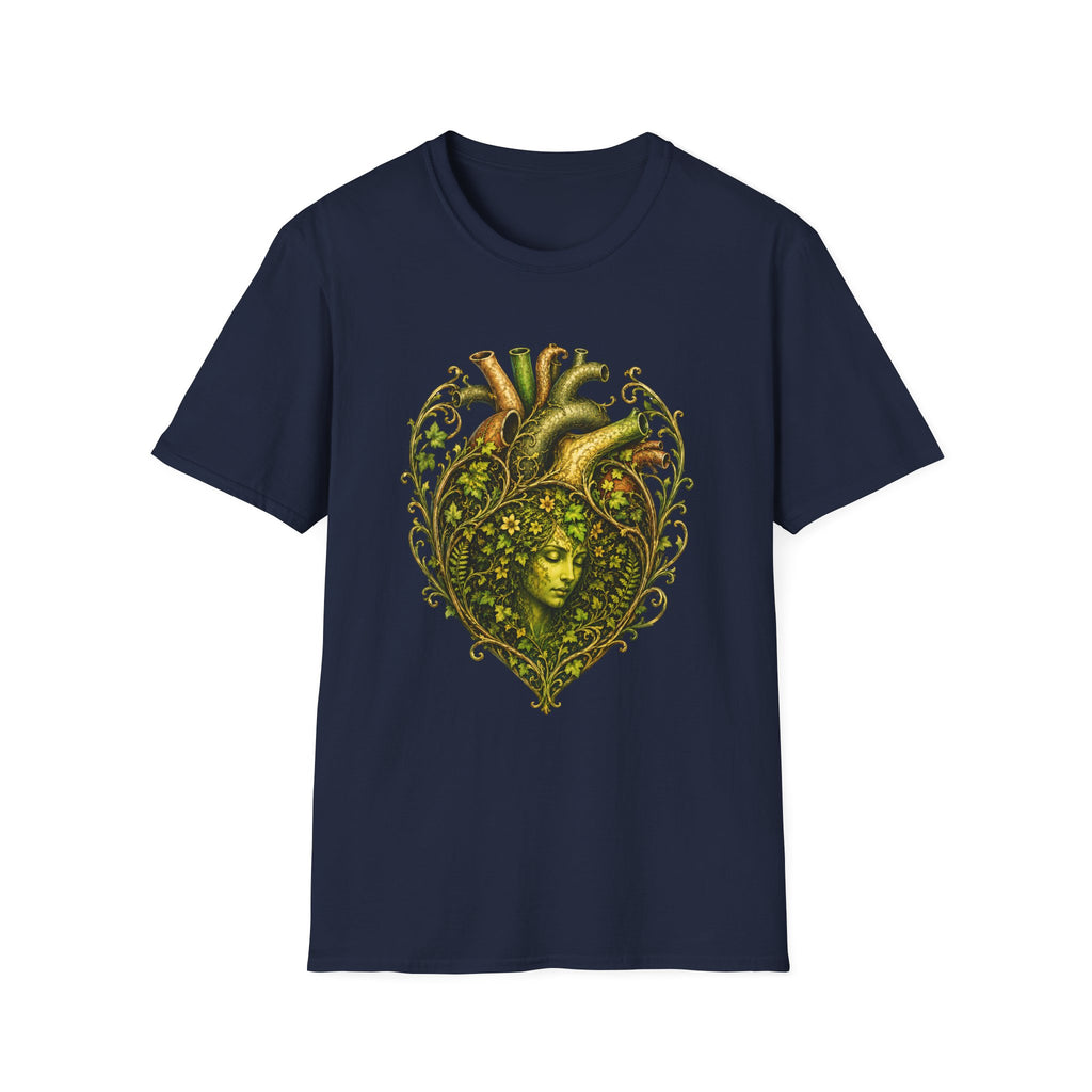 Green Woman Heart T-Shirt