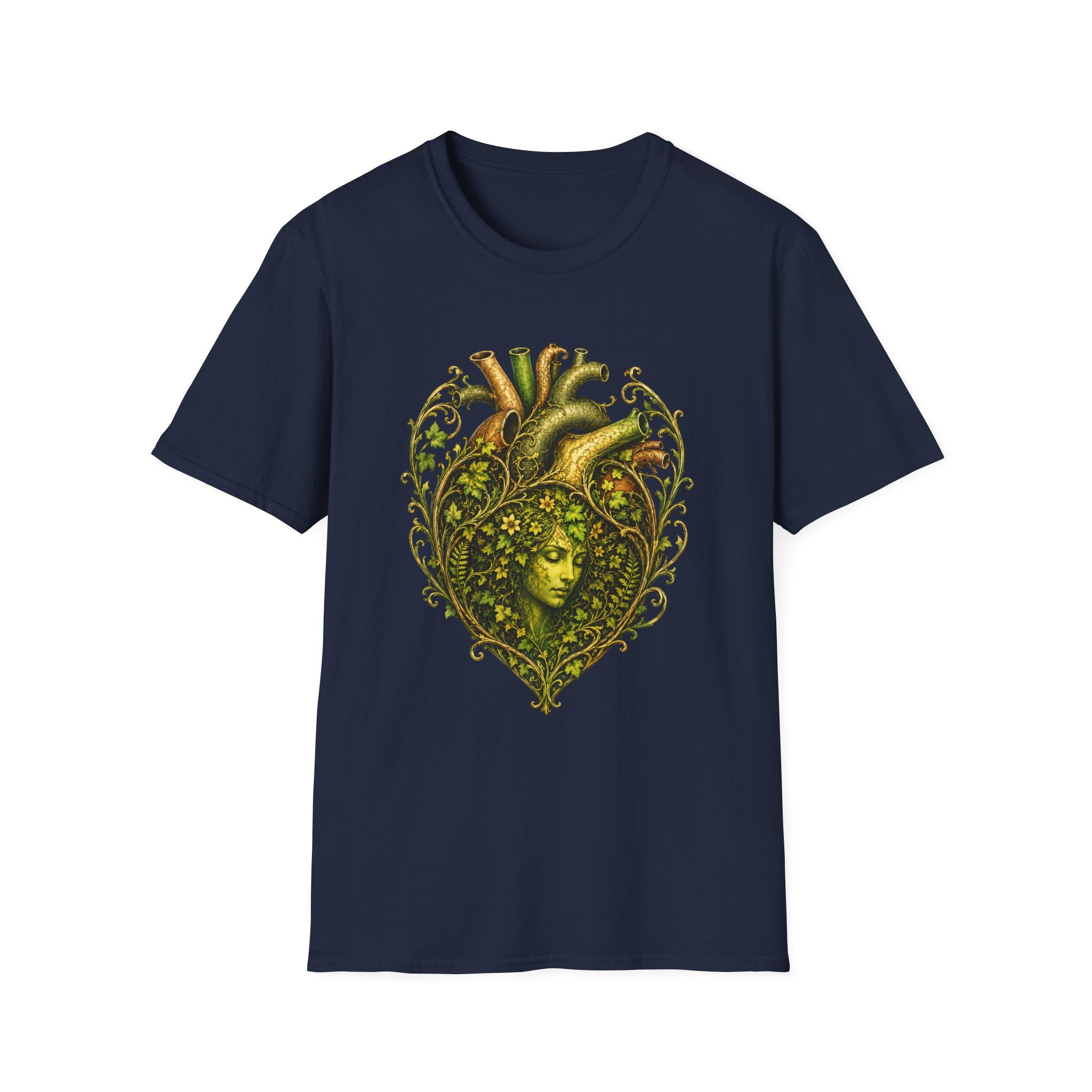 Green Woman Heart T-Shirt