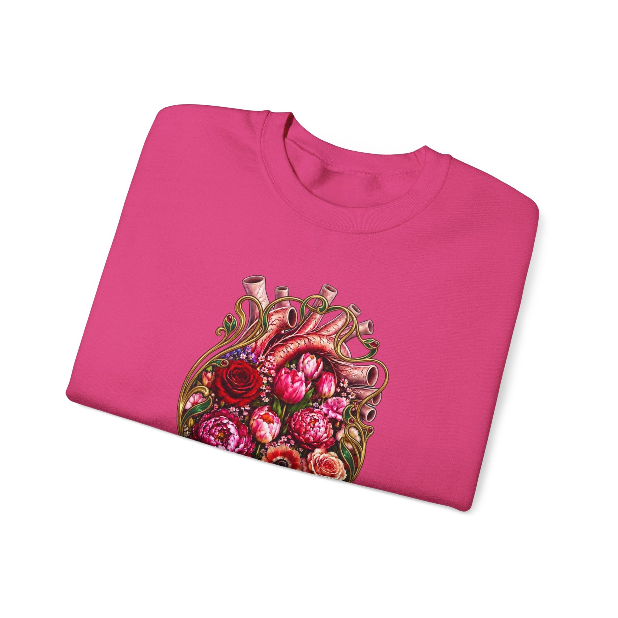 Nouveau Heart Crewneck Sweatshirt
