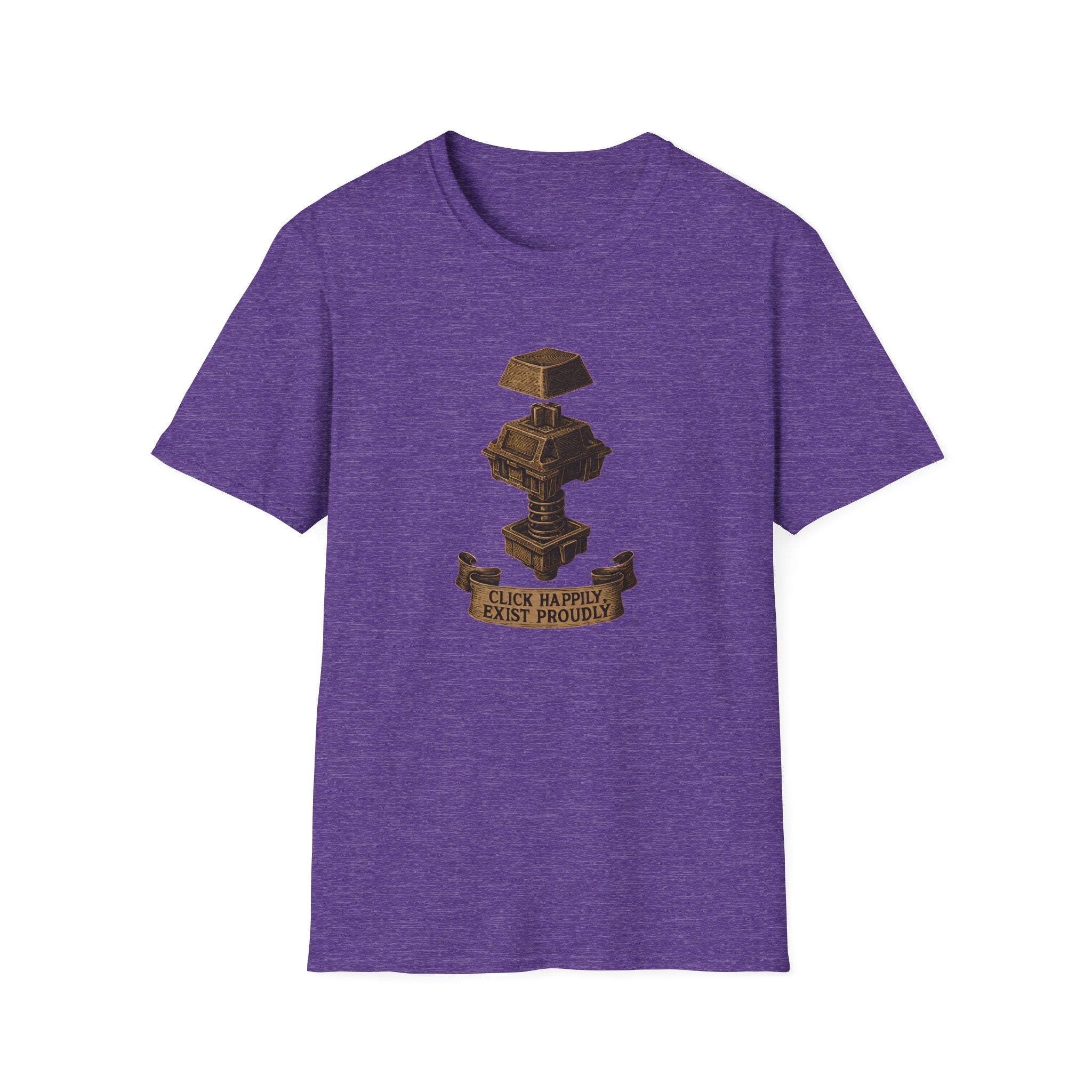 Spring-loaded mechanical sculpture T-Shirt