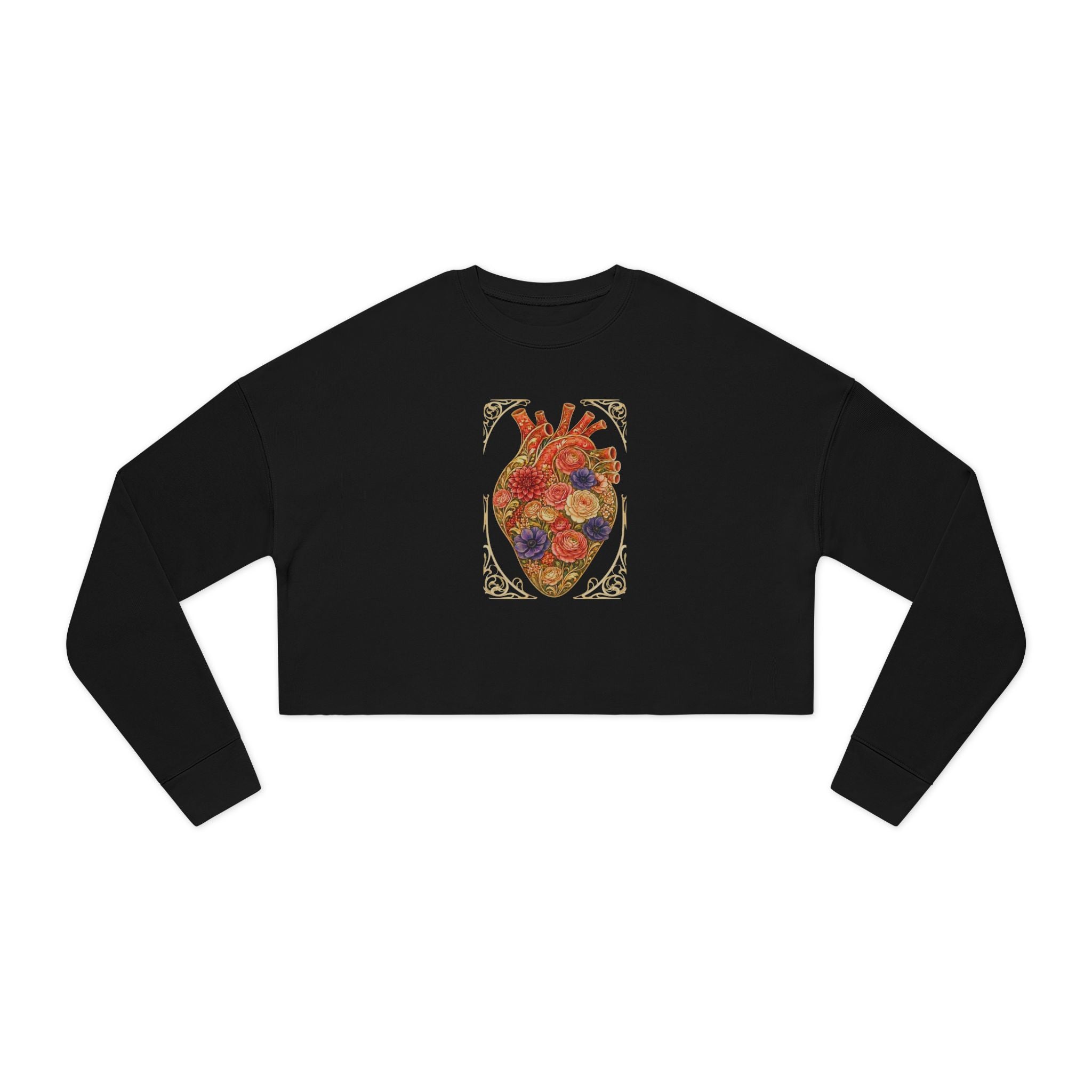 Cropped Sweatshirt —Nouveau Garden