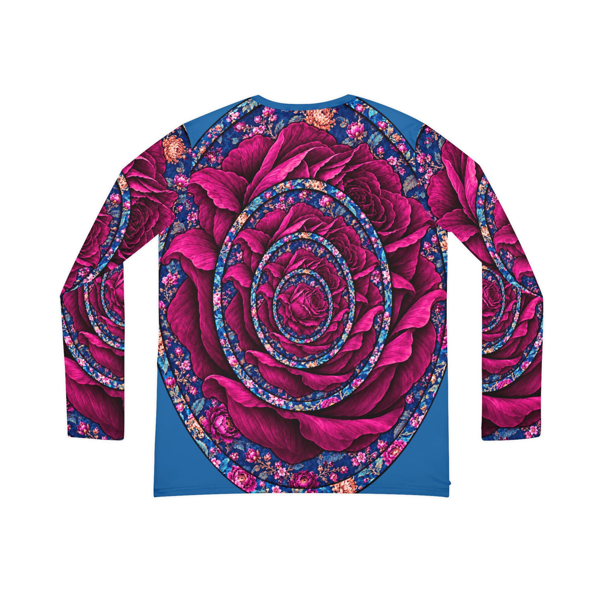 Nested Rose V-Neck Long Sleeve