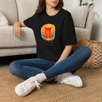Wooden Door Illustration T-Shirt
