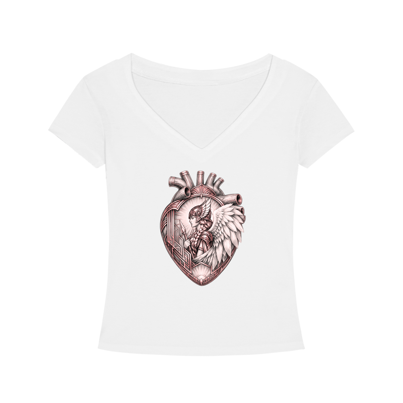 Valkyrie Tencel Slim Fit V-Neck T-Shirt