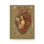 Inner Muse Hardcover Journal — Vintage Art Nouveau Floral Notebook