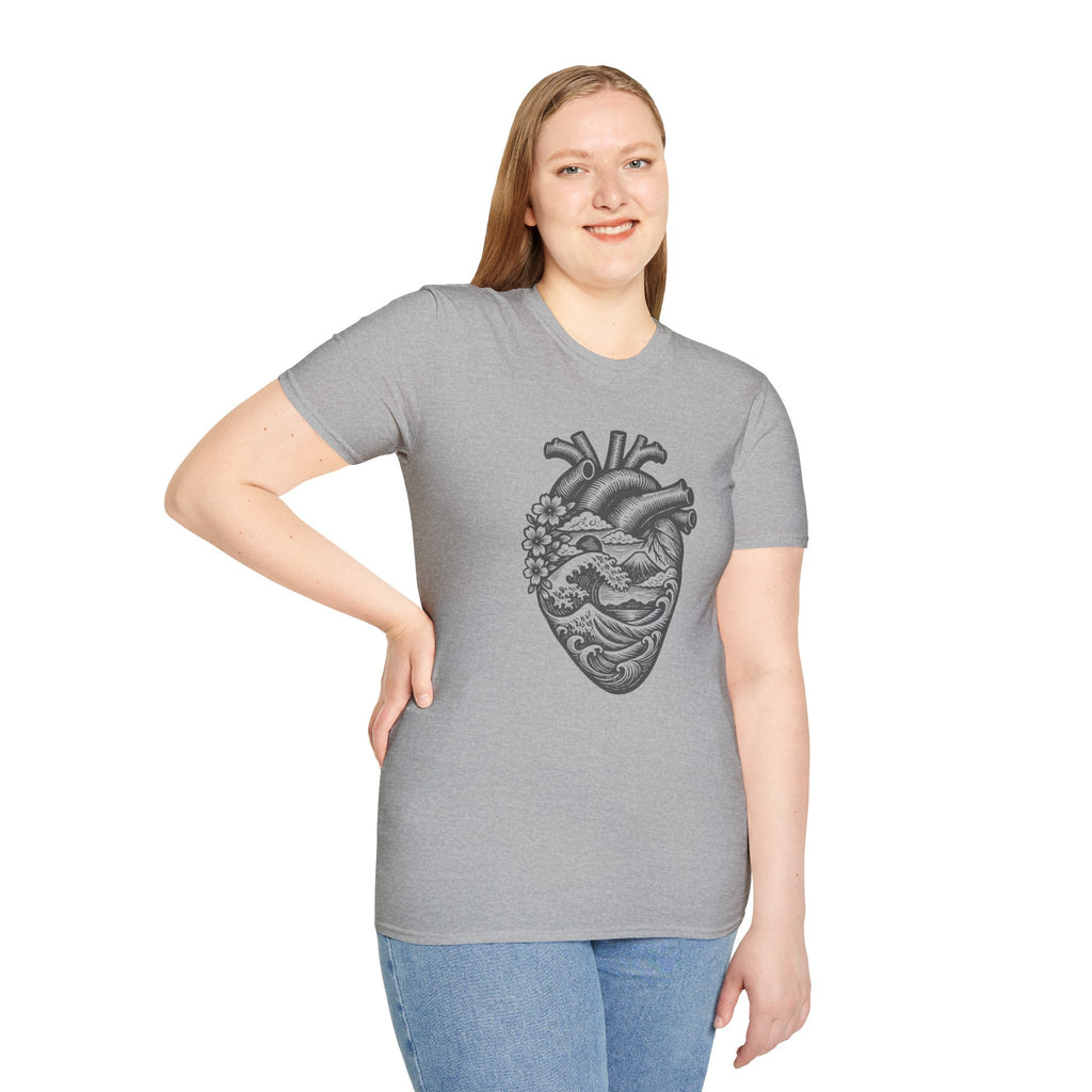 Heart Wave  T-Shirt