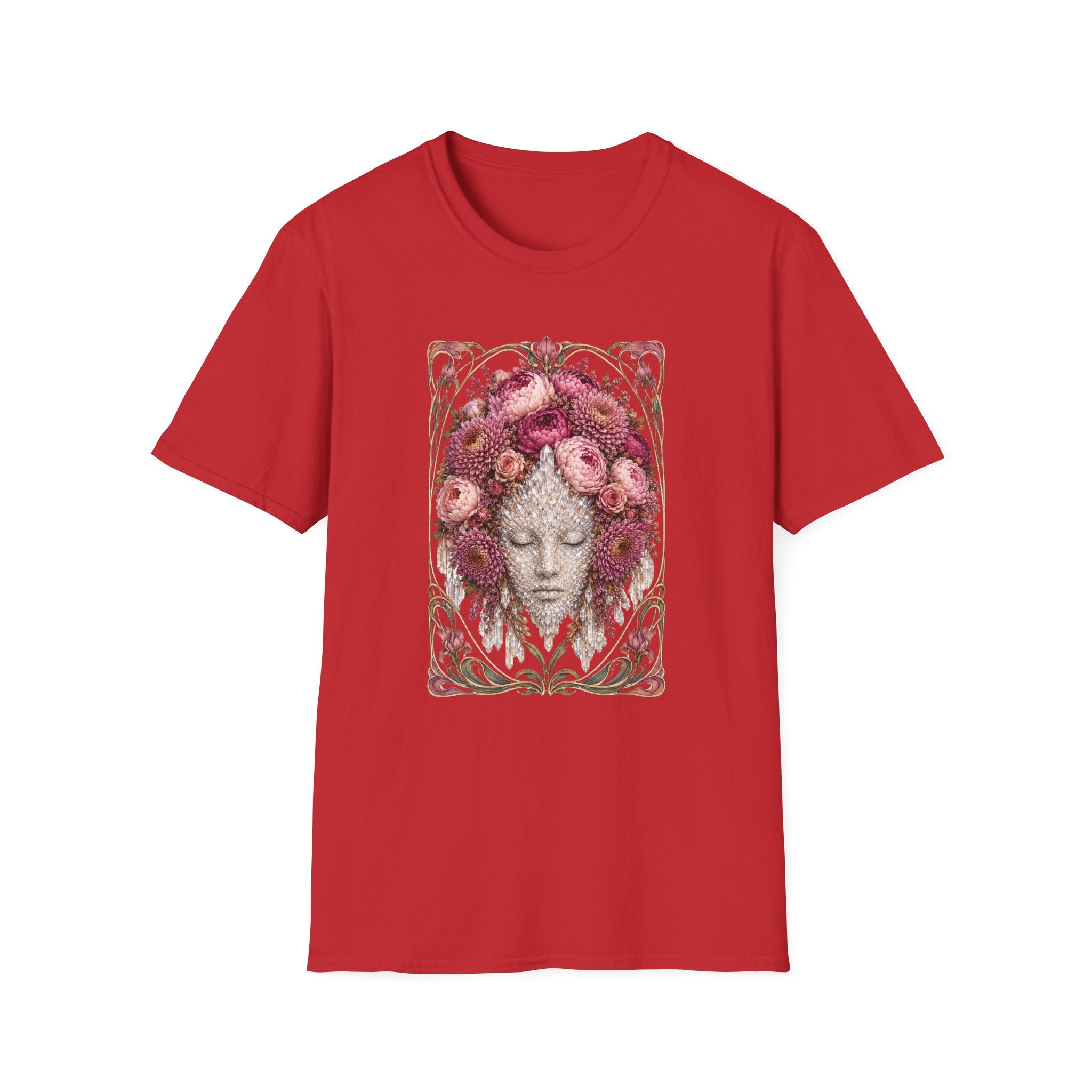 Floral Nouveau Crystal T-Shirt