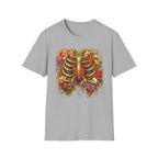 Nouveau Flower Ribcage T-Shirt
