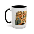 Outrageous Imagination Retro Accent Coffee Mug
