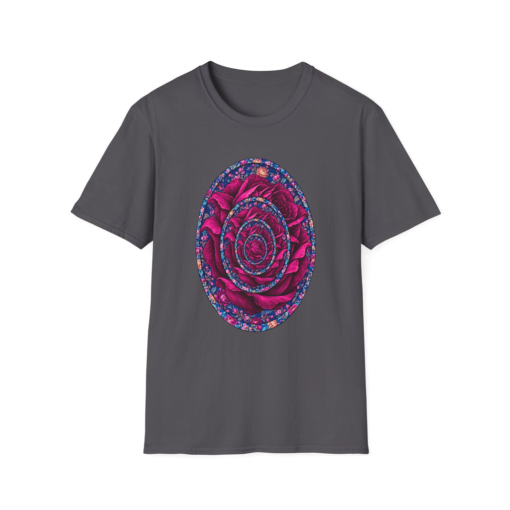 Psychedelic Rose Mandala T-Shirt