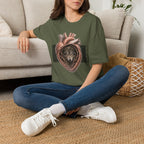 Spirit Wolf Heart T-Shirt