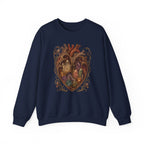 Crystal Heart Crewneck Sweatshirt