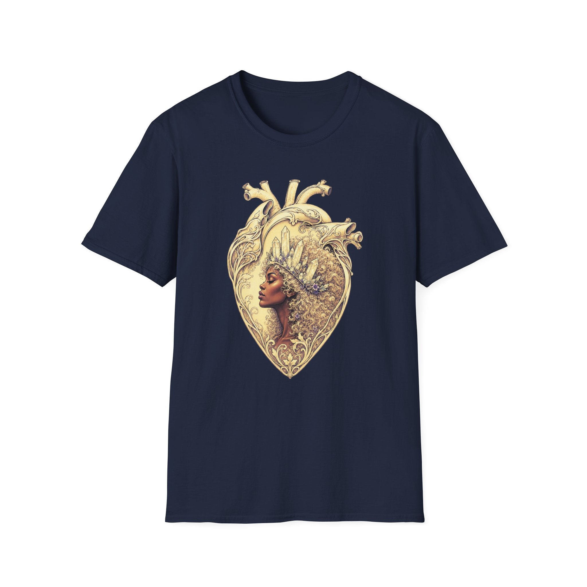 Crystal Crown Heart T-Shirt