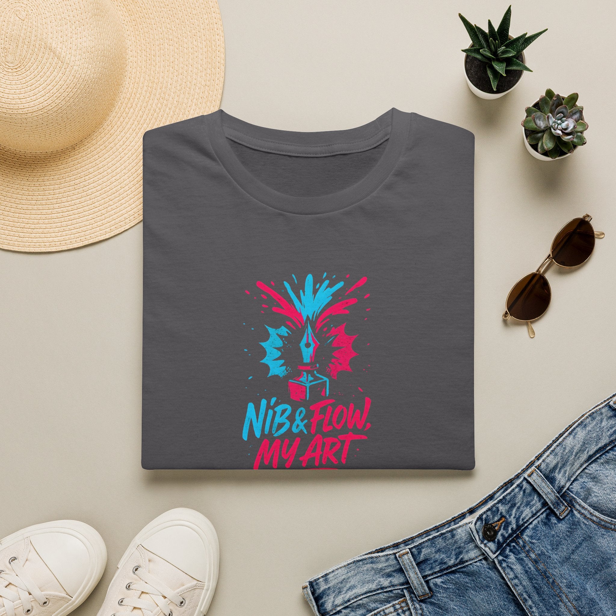 Nib and Flow Art T-Shirt