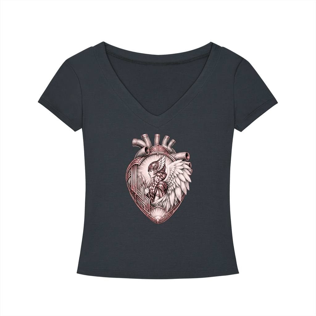 Valkyrie Tencel Slim Fit V-Neck T-Shirt