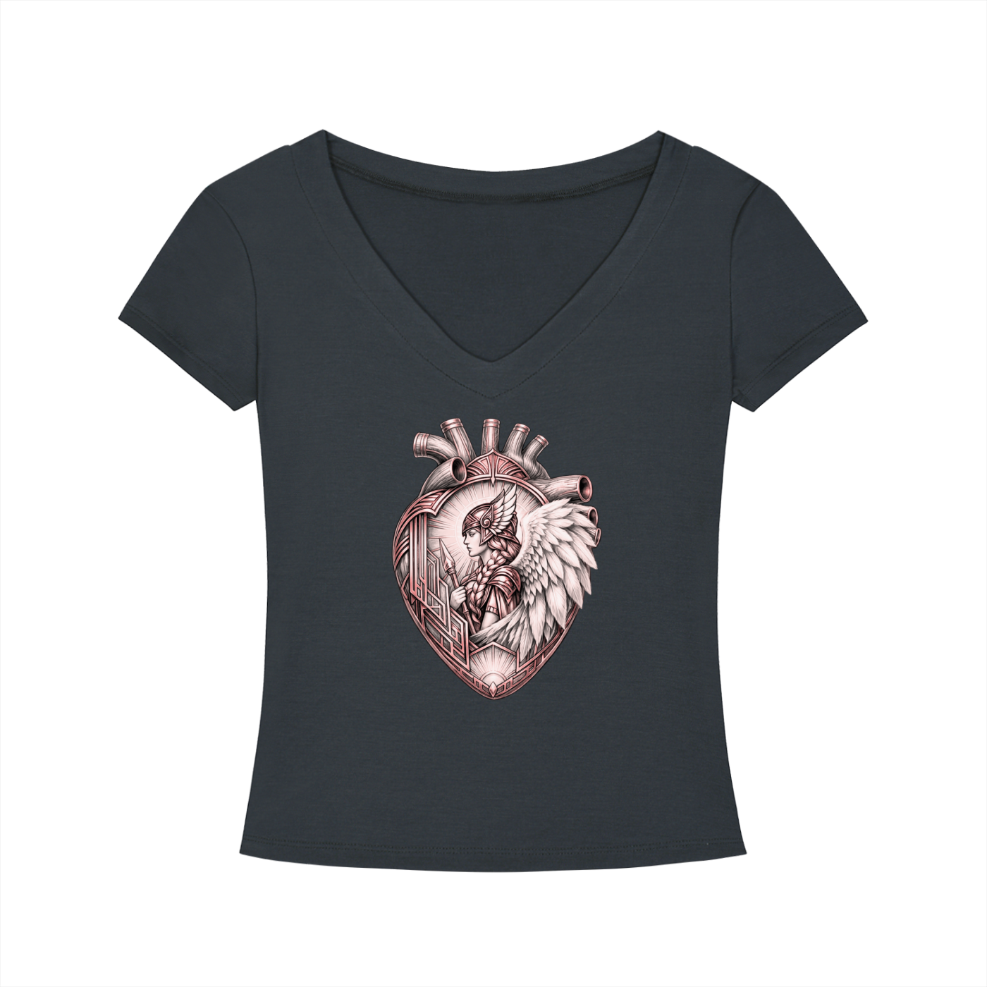 Valkyrie Tencel Slim Fit V-Neck T-Shirt