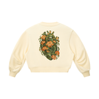 LJM Monogram Women’s Crop V-Neck Sweatshirt