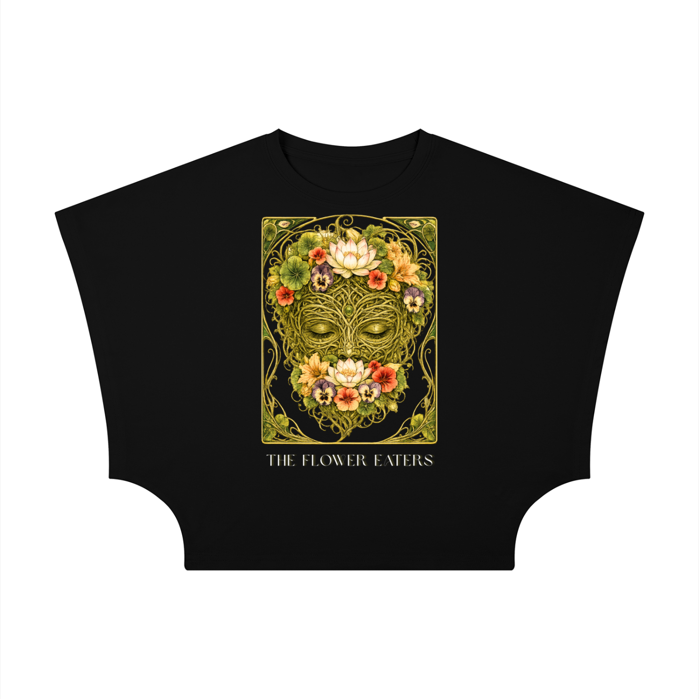 Flower Eaters Women's Cropped Dolman T-Shirt
