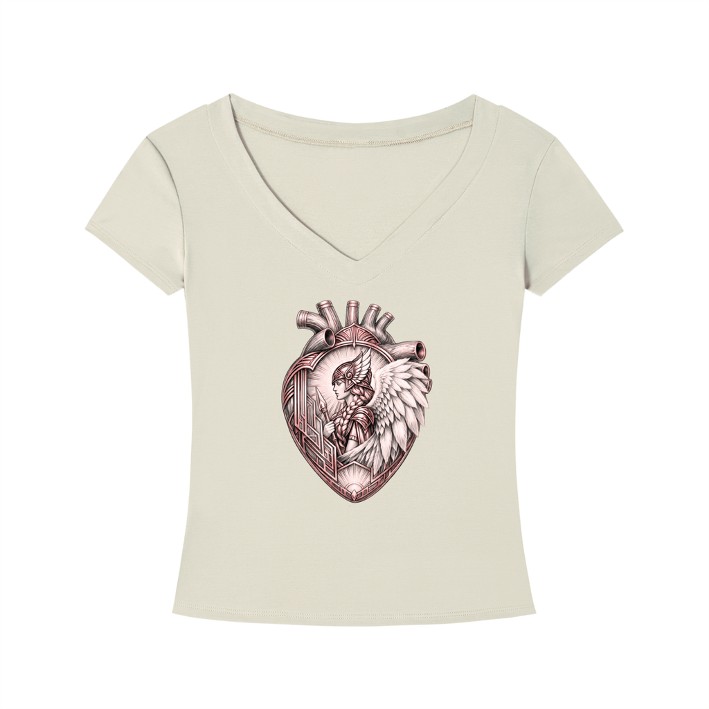 Valkyrie Tencel Slim Fit V-Neck T-Shirt