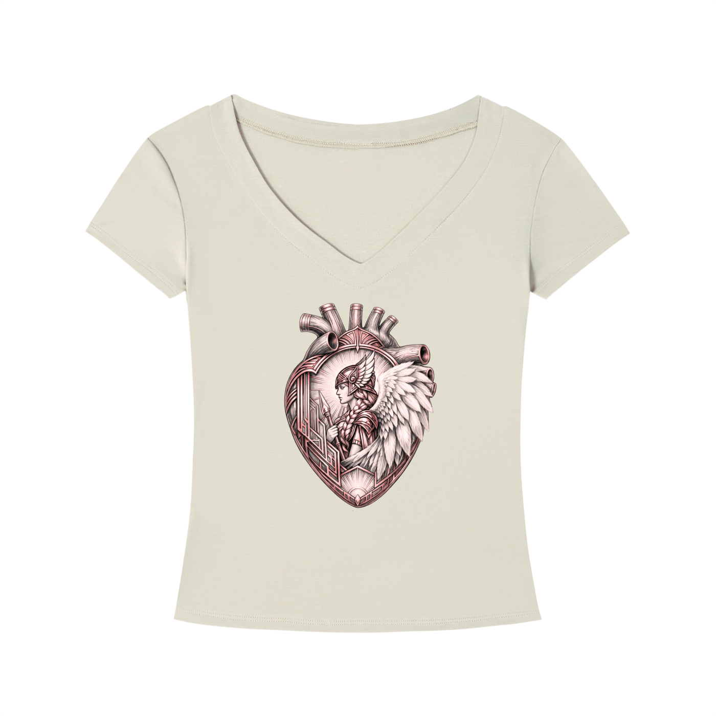 Valkyrie Tencel Slim Fit V-Neck T-Shirt