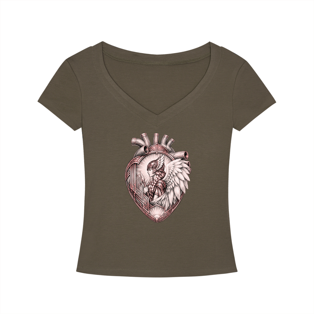 Valkyrie Tencel Slim Fit V-Neck T-Shirt