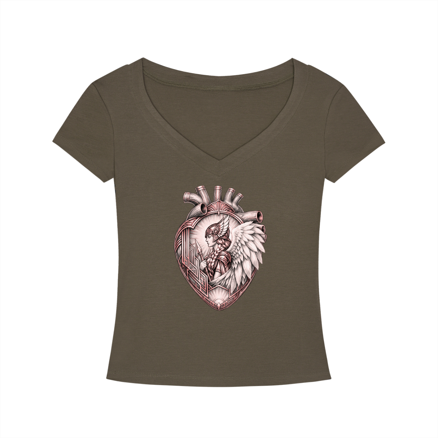 Valkyrie Tencel Slim Fit V-Neck T-Shirt