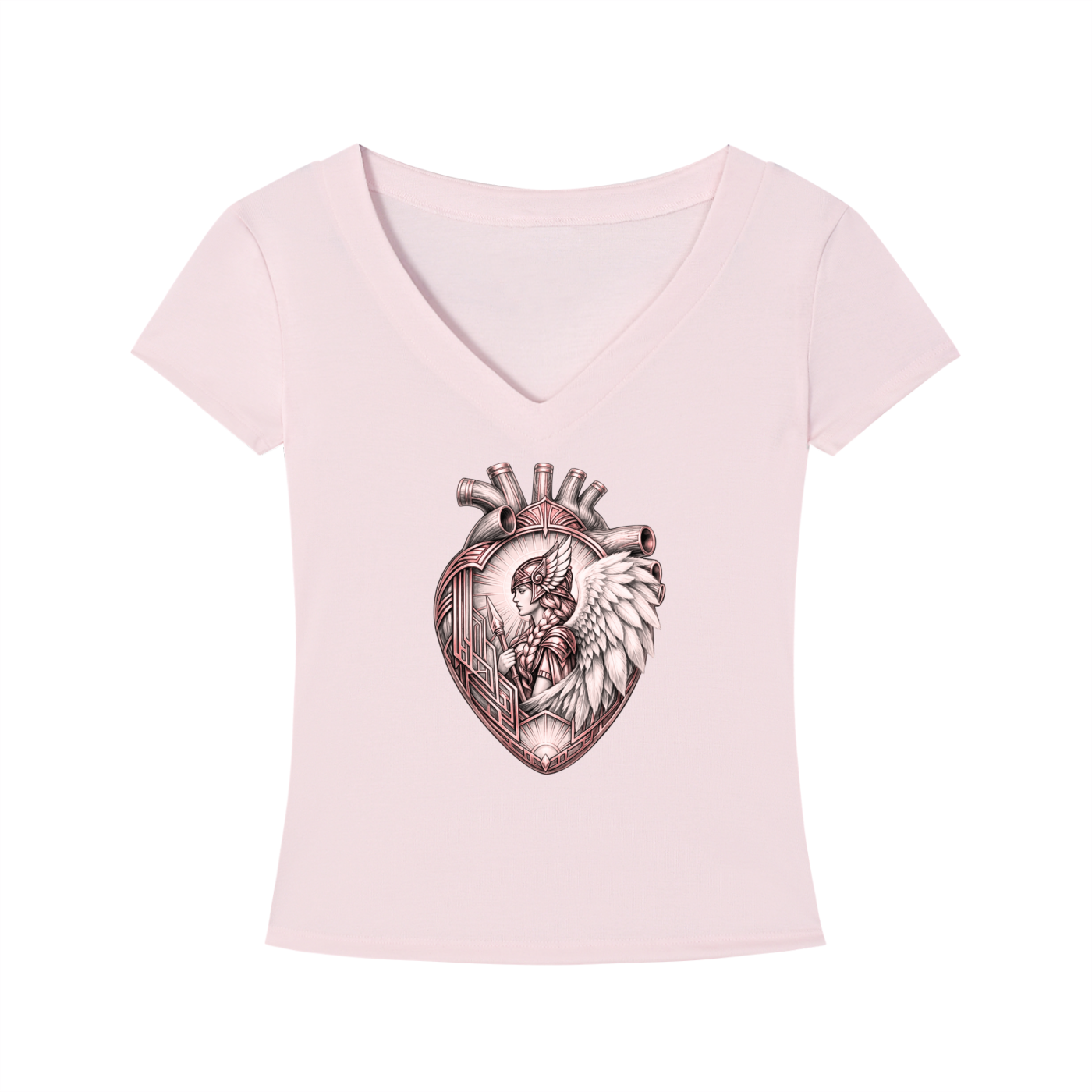 Valkyrie Tencel Slim Fit V-Neck T-Shirt