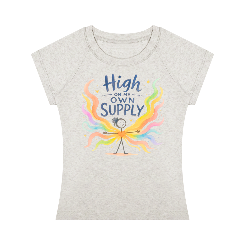 High on Supply Women’s Slim Raglan T-Shirt