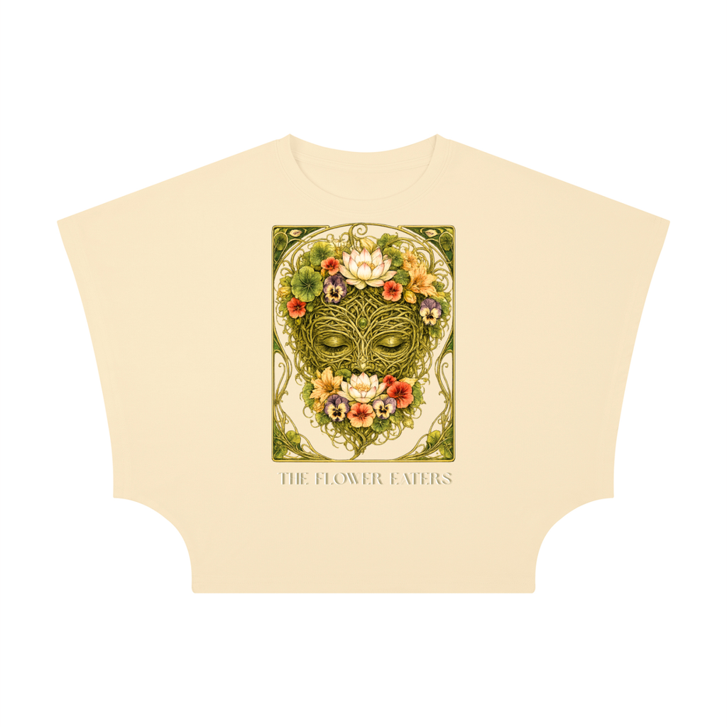 Flower Eaters Women's Cropped Dolman T-Shirt