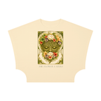 Flower Eaters Women's Cropped Dolman T-Shirt