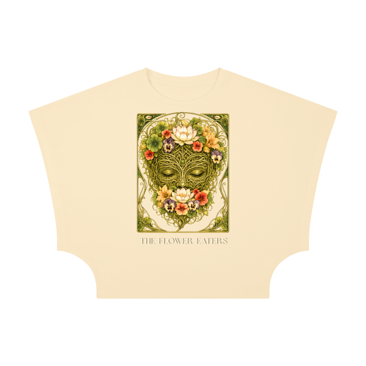Flower Eaters Women's Cropped Dolman T-Shirt