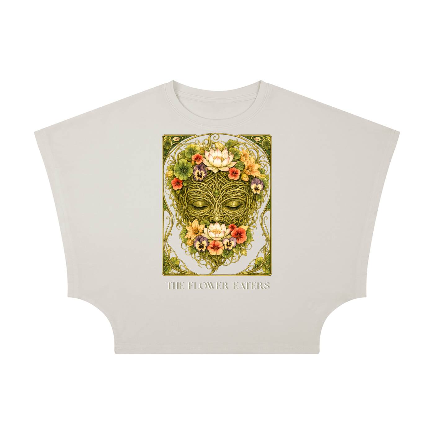 Flower Eaters Women's Cropped Dolman T-Shirt