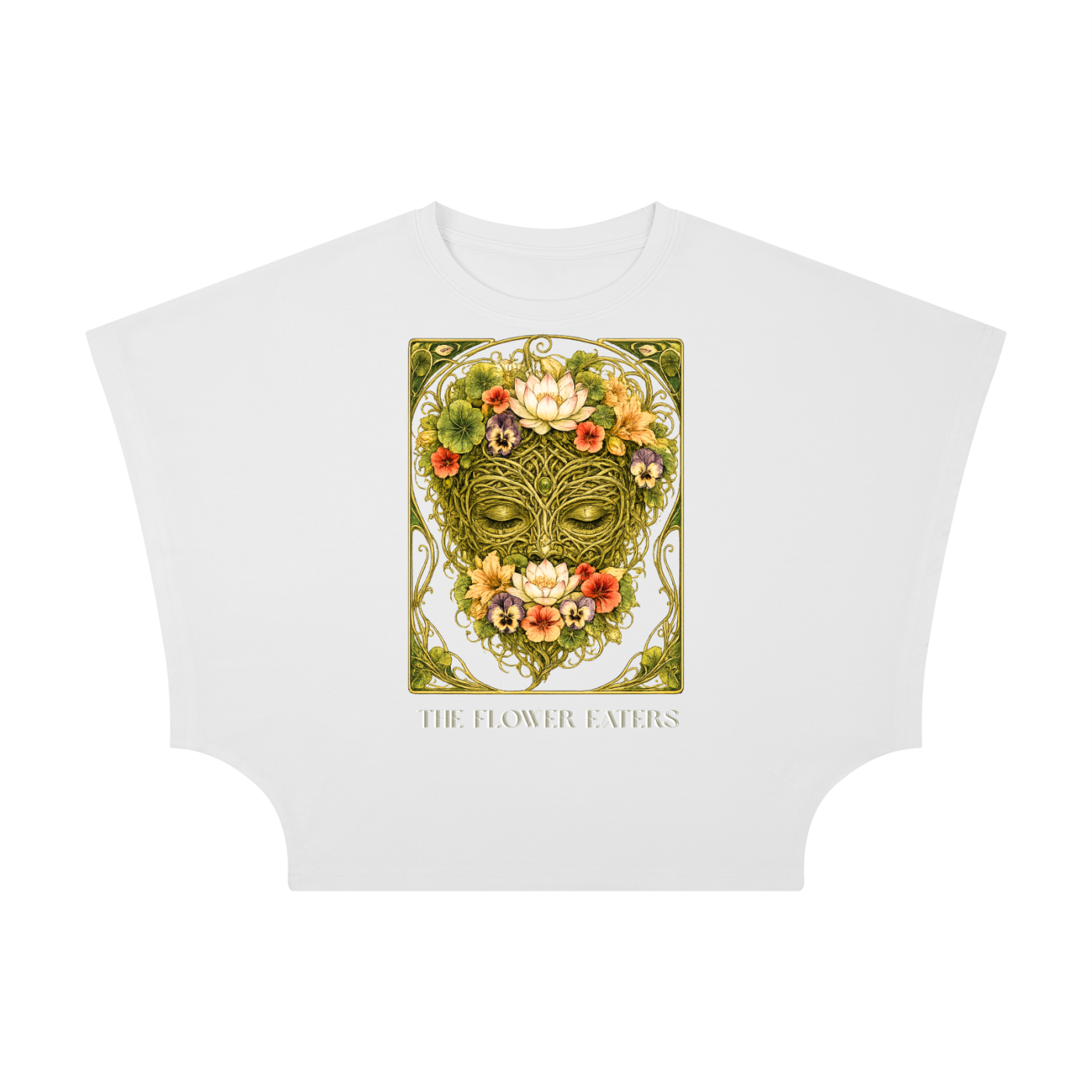 Flower Eaters Women's Cropped Dolman T-Shirt