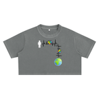 Heartbeat Snow Washed Crop Top